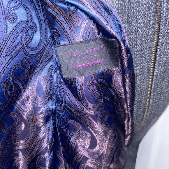 Ted Baker Endurance wool and cashmere-blend overcoat SZ 38R - Picture 4 of 13